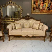 /مبلمان سلطنتی یاقوت پارچه خارجی ضدلک