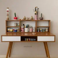 میز تحریر های پایه چوبی با ارسال رایگان