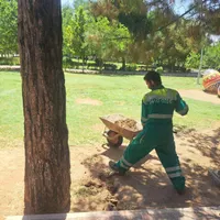 استخدام نیروی فضای سبز باغ جنت