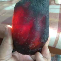 یاقوت سیاه خون کفتری  و کلکسیونی