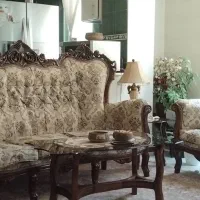 مبلمان استیل ۹ نفره|مبلمان خانگی و میز عسلی|کرج, کلاک پایین|دیوار
