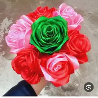 گل با ربان|گل مصنوعی|زابل, |دیوار