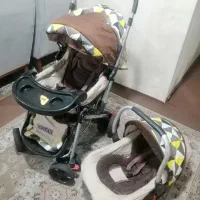 کریر و کالسکه نو بدون پارگی و شکستگی