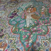 فرش دستباف طرح مشاهیر کاشمر12متری