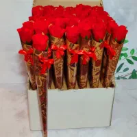 شاخه گل رز 49 عددی فقط شاخهایی 17 تومان|گل مصنوعی|آفتاب, |دیوار