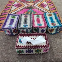 جادستمال کاغذی گلیمی|گلیم، جاجیم، گبه|یاسوج, |دیوار