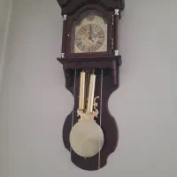 ساعت دیواری تمام چوب طبیعی درحدنو