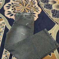 شلوار لی بگ نو اتیکت روشه سایز ۳۱|لباس|نهاوند, |دیوار