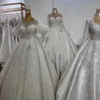 لباس عروس در حد نو