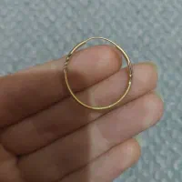 گوشواره حلقه ای گم شده