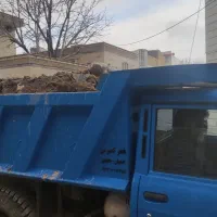 حمل نخاله و مصالح ساختمانی با نیسان کمپرسی