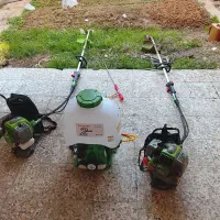 هرس باغ با دستگاه علف زن|خدمات باغبانی و درختکاری|صومعهسرا, |دیوار