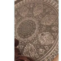 سینی مسی قدیمی|کلکسیون اشیاء عتیقه|اصفهان, کوجان|دیوار