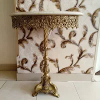 دوتالوسترودیوارکوب ومیزبرنز|لوستر و چراغ آویز|اسلام‌شهر, شهرک مهدیه|دیوار