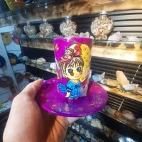 لیوان سفالیه نقاشی شده (دختر کوچک)