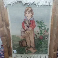 تابلو فرش دستباف نو
