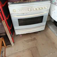 اجاق گاز فر دار  سالم
