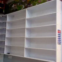 فروش یکجا وتیکه ای ویترین دکور ام دی اف مغازه