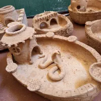 تولید منقل گلی و کارهای تزیینی|کافیشاپ و رستوران|سرفاریاب, |دیوار