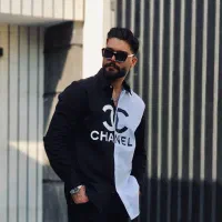 پیراهن مردانه پیراهن ۲ تیکه لوگو دیزاین