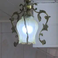 لوستر|لوستر و چراغ آویز|قم, نخودی|دیوار