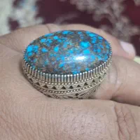 انگشتر کهنه فیروزه نیشاپور درشت