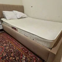 تخت یک و نیم نفره + کفی فلزی (بدون تشک)|تخت و سرویس خواب|تهران, اباذر|دیوار