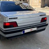 405 نقره ای|خودرو کلاسیک|بومهن, |دیوار