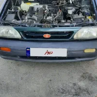 پرایدسبز یشمی دوسه لکه رنگ تمام انژکتور|خودرو سواری و وانت|بروجرد, |دیوار