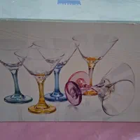 بستنی خوری پایه دار رنگی خارجی آکبند