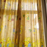 پرده اتاق بچه و سالن پذیرایی|پرده، رانر، رومیزی|اهواز, کوی باهنر|دیوار
