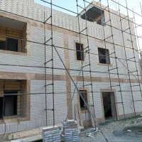 اجرای آجرنمادوقابی وسنگ کاری