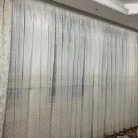 پرده حریر ترک‌|پرده، رانر، رومیزی|قم, شهرک مهدیه (مدرس)|دیوار