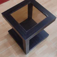 میز جلو مبلی همراه میز عسلی