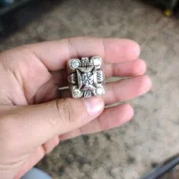 انگشتر موزانایت رکاب کشاورز|جواهرات|بروجرد, |دیوار