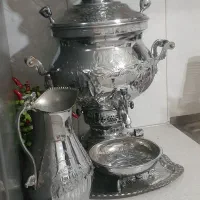 سماور با سرویس کامل