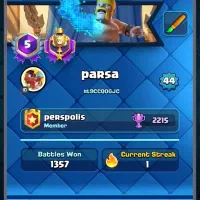 فروش دو اکانت کلش آف کلنز + کلش رویال قیمت توافقی