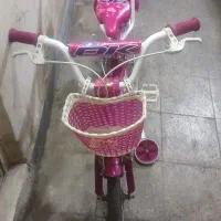دوچرخه دخترونه دخترانه بچگانه بچه گانه صورتی قرمز|دوچرخه، اسکیت، اسکوتر|تهران, نیکنام|دیوار