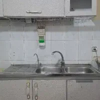کابینت کاملا سالم فلزی با درب چوبی