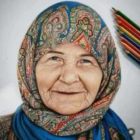سفارش چهره مدادرنگی|تابلو، نقاشی، عکس|تهران, تهران پارس|دیوار