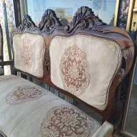مبل سلطنتی ۸ نفره چوبی|مبلمان خانگی و میز عسلی|آذرشهر, |دیوار