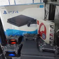 PS4 1Tra پلیاستیشن 4 یک ترا درحد ۴دسته اورجینال