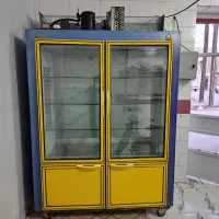 یخچال چهار درب دو رو فروشگاهی و ترازو