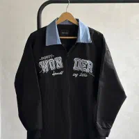 ژاکت آستردار زیپی نیلومدی