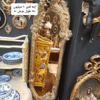 اینه قدی و کوسن|صنایع دستی و سایر لوازم تزئینی|تهران, شوش (باغ آذری)|دیوار