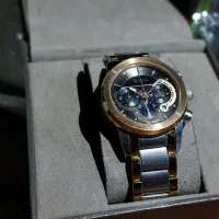 ساعت سه موتوره استیل