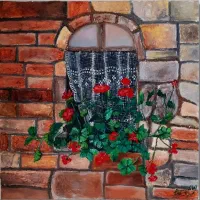 نقاشی برجسته اکریلیک