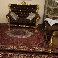 مبل استیل ۷ نفره سالم|مبلمان خانگی و میز عسلی|همدان, |دیوار