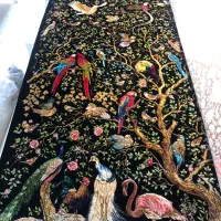 فرش ابریشم|فرش|تبریز, |دیوار