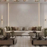 قاب بندی و گچبری مدرن و کلاسیک|خدمات پیشه و مهارت|خرمآباد, |دیوار